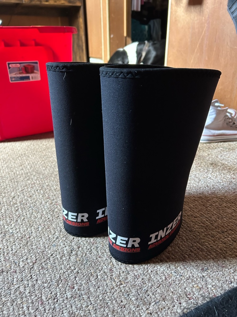 Inzer-Black Athletic Knee/Calf Sleeves — Compression Support for Lifting
